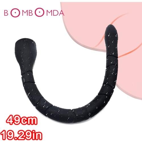 Super Long Dildo Anal Plug Prostate Massager Snake Dick Anus G spot Masturbator Adult Products Sex Toys for Man Woman Sex Shops