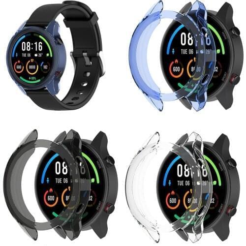 Protective case for Xiaomi Color Watch High Quality TPU cover slim SmartWatch bumper shell for Xiaomi Mi Color Watch