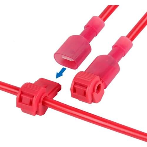 30Pcs(15set) Quick Electrical Cable Connectors Snap Splice Lock Wire Terminal Crimp Wire Connector Waterproof Electric Connector