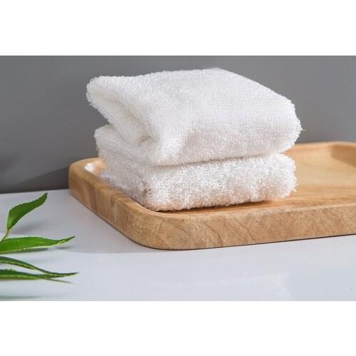 3pcs Bamboo Fiber Dishcloth Kitchen Home Housework Clean Absorbent Cloth Non-stick No Hair Loss Multifunction Dish Towels