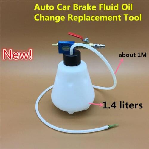 Car Accessories Brake Fluid Replacement Tool Auto Oil Equipment Kit Drained Bleeder Repair Capacity 1.4L