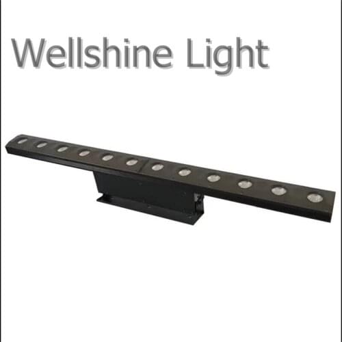 Free Shipping 12PCS Individual Led Pixel 12x3w Cree LED Wall Wash Washer Beam Effect+56x0.2W RGB 5050 SMD