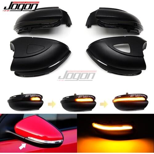 For Volkswagen VW GOLF 6 VI MK6 GTI R line R20 Touran Dynamic Blinker LED Turn Signal Light Side Mirror Indicator Sequential