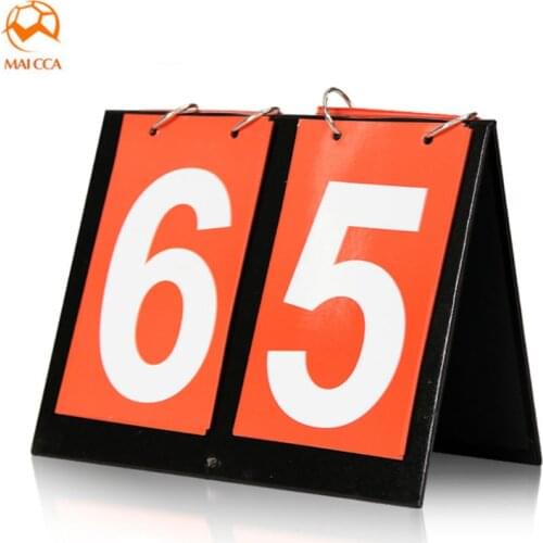MAICCA scoreboard 2 digit For Table tennis Football score board Portable tennis Cloth Sports referee scoreboards