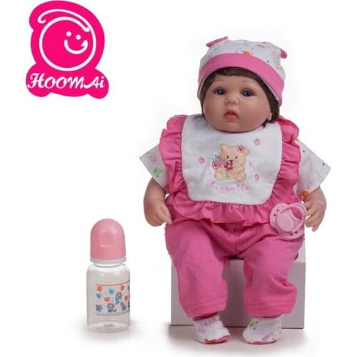 Feelwind 17" 40cm Reborn Baby Doll Soft Real Gentle Touch Toys for Children on Birthday Toys for Children