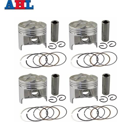 Motorcycle Engine Part Size 49 49.25 49.5mm Piston & Rings Kit For SUZUKI GSX250R GJ72A GJ73A GJ74A GSF250 BANDIT 250 ACROSS 913