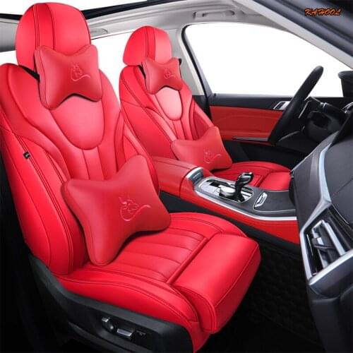 KAHOOL Custom Leather car seat covers For MAXUS G10 V80 T60 D90 G50 ZOTYE Z100 Z560 Z360 T700 T300 T500 T800 T600 Z500 T200