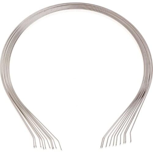 10pcs 5mm Blank Plain Metal Headband Hair Band For DIY Hair Accessories Crafts