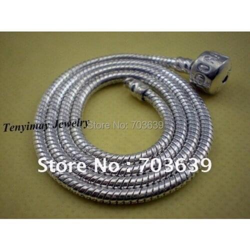 Fashion 18" European Alloy Snake Chain Necklace Fit DIY 10pcs/Lot Free Shipping