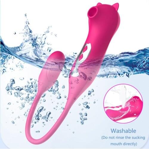 Clit Sucker Vagina Sucking Nipple Sucker Sucking Clit Powerful Vibrator Suck and Lick Clitoral Stimulator Sex Toys For Women