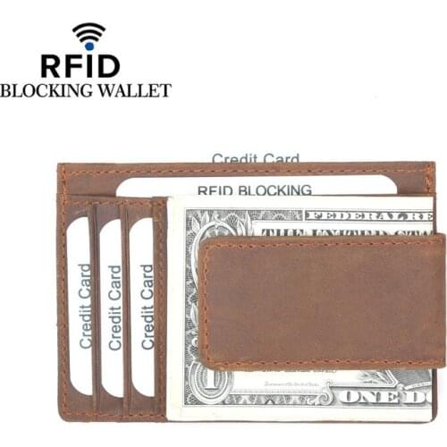 Wholesale New Genuine Leather Card Wallet For Men And Women Cowhide Business Card Holder Credit Card Purse Top Quality