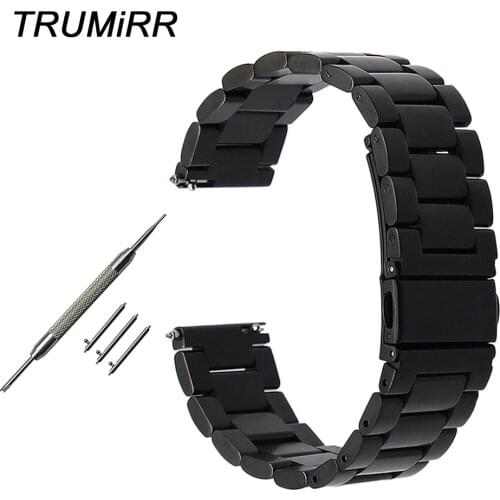 Quick Release Stainless Steel Watchband for Fossil Q Tailor Gazer Founder Wander Crewmaster Grant Marshal Watch Band Wrist Strap