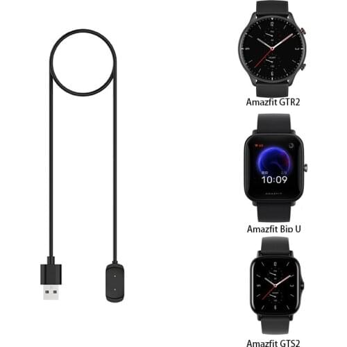 Replacement USB Data and Dock Charger for Huami Amazfit GTS 2 GTR 2/Amazfit Bip U