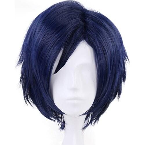 High Quality Anime Boku no Hero Academia Tenya Iida Wig My Hero Academia Short Hair Halloween Party Cosplay Costume Wigs