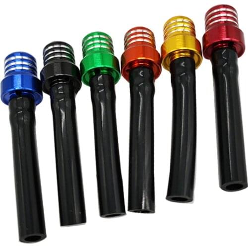 1PC Motorcycle Gas Fuel Cap 2 Way Valves Vent Breather Hoses Tubes For Motocross ATV Quad Dirt Pit Bike Fuel Tank Breather Pipe
