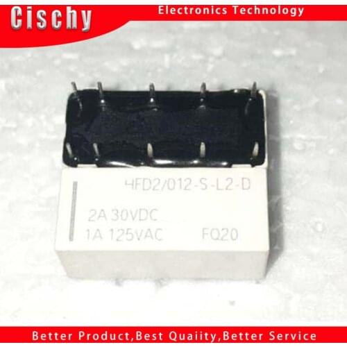 1PCS Relays Hfd2-012-s-l2-d hfd2/012-s-l2-d 2a 30vdc new original In Stock