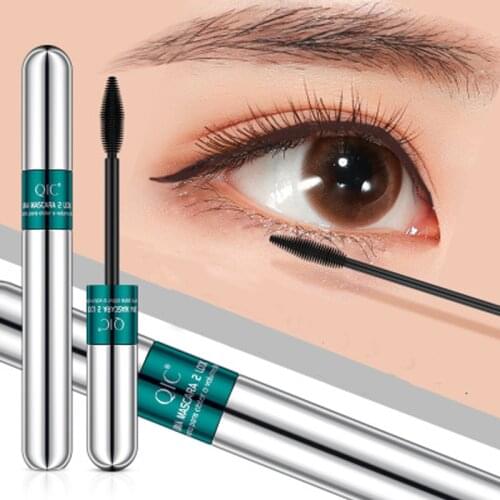 3D Mascara Lengthening Black Lash Eyelash Extension Eye Lashes Brush Beauty Makeup Long-wearing Gold Color Mascara