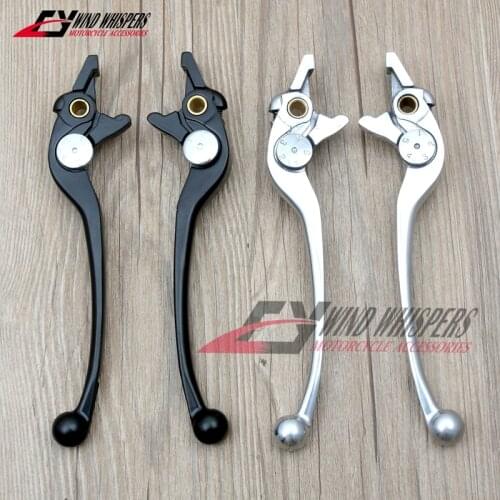 Aluminum Motorcycle Brake Clutch Levers For Suzuki Burgman 650 AN650 AN 650 2003 2004 2005 2006 2007 2008 2009 2010 2011 2015