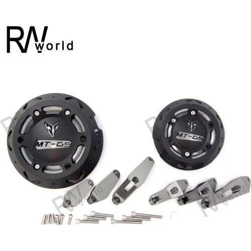 Motorcycle CNC Engine Stator Case Cover Engine Protective Cover Protector For YAMAHA MT-09 FZ-09 14-16 MT09 FZ09 2014 2015 2016