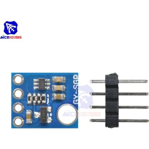 Diymore GY-SGP30 Measurement Gas Sensor Multi-Pixel Gas Sensor TVOC/eCO2 Air Quality Formaldehyde Carbon Dioxide Detector Tester