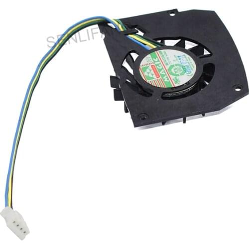 For Magic MBT4412HB-W09 DC 12V 0.24A 4-wire 54x45x34mm Server Bare Fan
