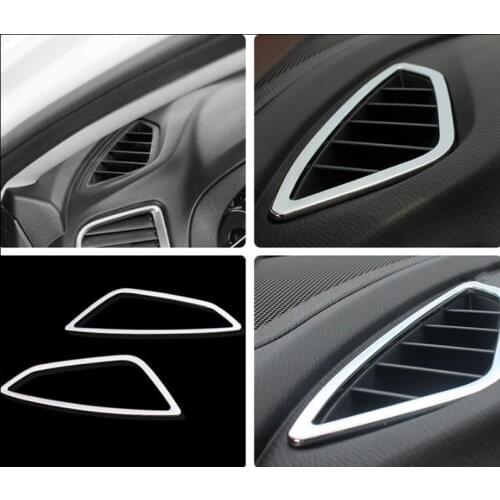 For Mazda 6 Atenza 2013 2014 2015 2016 Accessories ABS Auto Interior Front Air Conditioning Vent Cover Trims Car Styling 4pcs