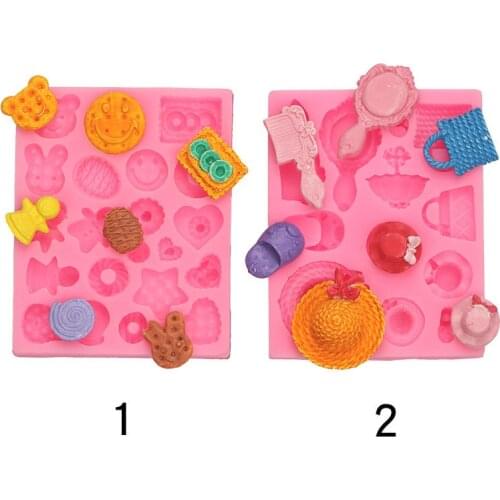 9.5*7.5*1.2CM DIY Sugar Craft Cake Vintage Petal Comb Cake Silicone Mold Fondant Mold Cake Decorating Tools Gum Paste Mold