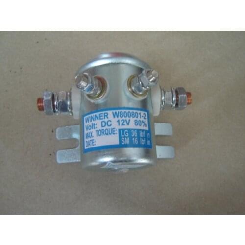 Winner W800801 12V DC Contactor Pump Contactor Lift Contactor Tail Lift Contactor For Electric Golf Cart Pallet Truck Tail Lift