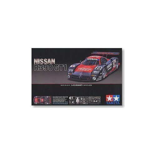 Tamiya Plastic Assembly Car Model 1/24 Scale Nissan R390 GT1 Adult Collection DIY Assembly Kit 24192