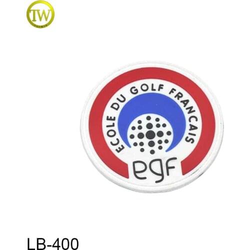 Custom promotional pvc rubber clothing label tag