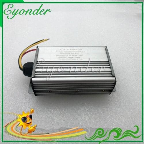 Step down buck 48v 56v 60v 65v 68v 70v 80v 90v 96v 100v 110v 120v to 12v isolated dc dc converter power supply module 10a 120w