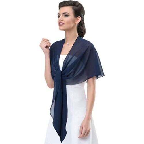 Puffy Woman Chiffon Wrap Schal Bridal Scarf Summer Muslim Hijabs 200*45 CM