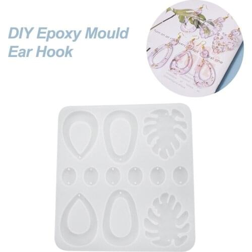 Earrings Dangler Casting Silicone Mould DIY Crafts Jewelry Pendant Making Tools Crystal Epoxy Resin Mold Drop Shipping