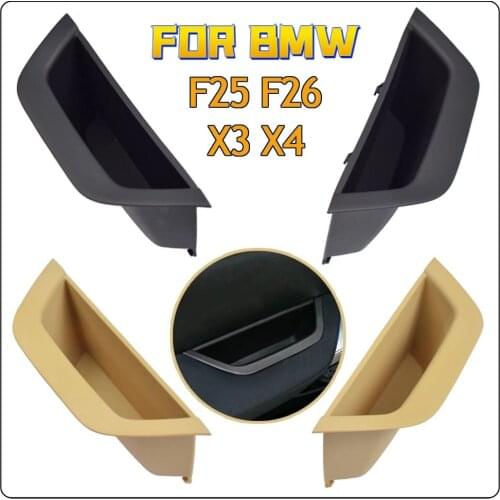 Top!-Car Auto Interior Inner Door Handle Pull Trim Compatible For-Bmw F25 F26 X3 X4 2011-2017, Front Left Side LHD RHD