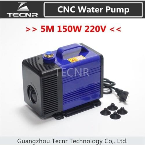 150W water pump 220V 5M for cnc router 4KW and 5.5KW cnc spindle motor