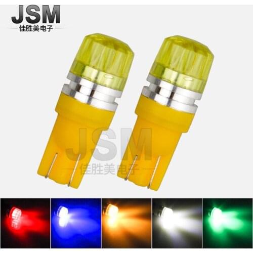 W5w T10 3W Diamond Light Automobile Led Width Lamp Reading Lamp License Plate Lamp Door Lamp White Light Car Accessories