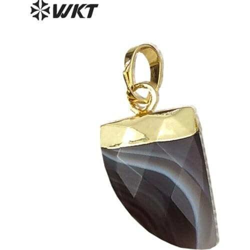 WT-P1267 WKT Wholesale Amazing New Style For Women Decorate Necklace Pendant Natural ELegant Stone Pendant
