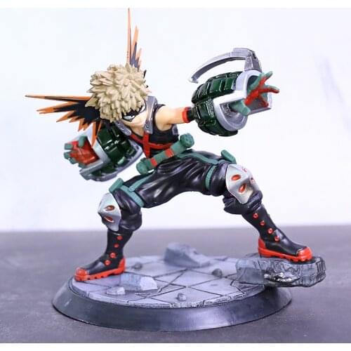 Japan Animation My Hero Academia Bakugou Katsuki Figure PVC Anime Collection Doll Model Toy For Children Gifts