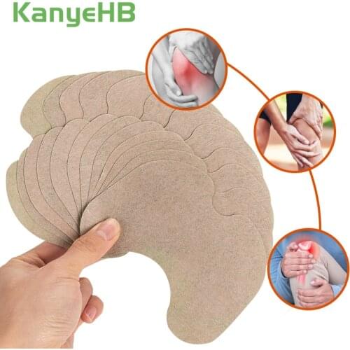 12pcs/bag Knee Plaster Sticker Wormwood Medical Knee Joint Ache Pain Relieving Paster Rheumatoid Arthritis Body Massage Patcher