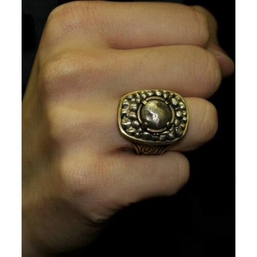 2018 Game Dark Soul 3 Ring Havels Rings Vintage Goth Men Rings for Dark Souls Fans Souvenir Gift Punk Jewelry Wholesale