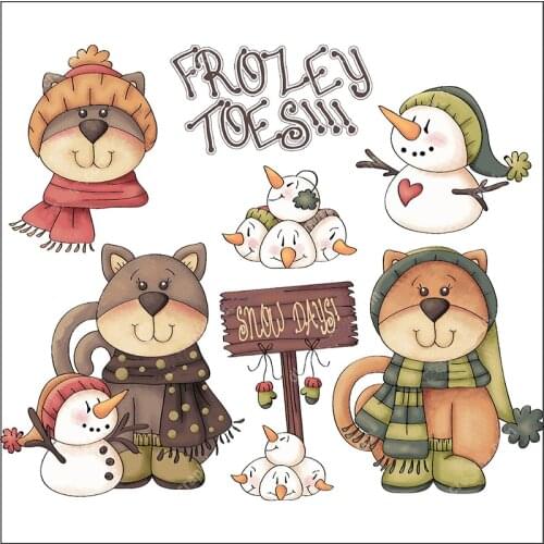 2019 New Arrival Cute Bear Metal cutting dies stencil Greeting Card Decoration DIY Scrapbooking Scrapbook Paper Photo Album