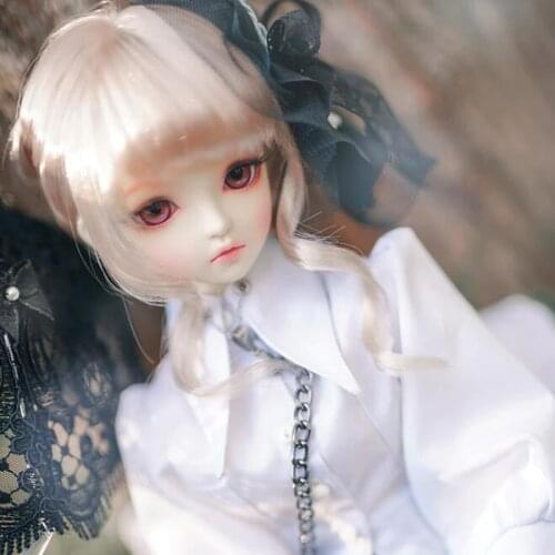 2020 New Style 1/3 1/4 Bjd Wig Mohair Fashion Wire With Braid Bjd Wig SD For BJD Doll Wig