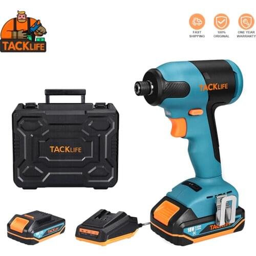 TACKLIFE TDID20K 18V Electric Screwdriver Brushless Screwdriver Brushless Motor Woodworking Home Power Tool