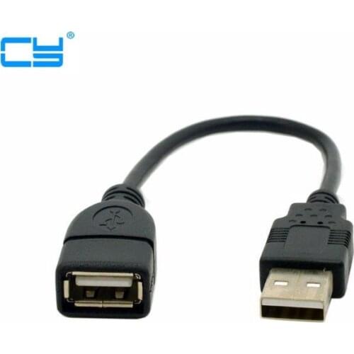 30cm USB 2.0 A Male to A Female Extension Extender Cable for Computer & Laptop 0.3m 1ft short cable