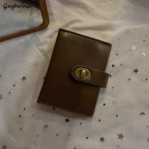 Clutches Women Solid Zipper Soft Korean Style Vintage Handbags Mini Cute Leather Multi Function Clutch Casual Hasp Female Chic