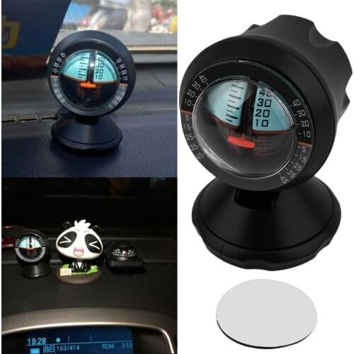 Hot Angle Slope Level Meter Finder Tool Gradient Balancer Car Vehicle Inclinometer New