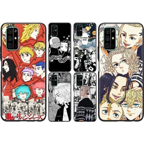 Tokyo Avengers Anime For Huawei Honor 50 SE V30 View 20 V20 30i 30S 30 20S 20E 20i 20 Lite Pro Plus Soft Phone Case
