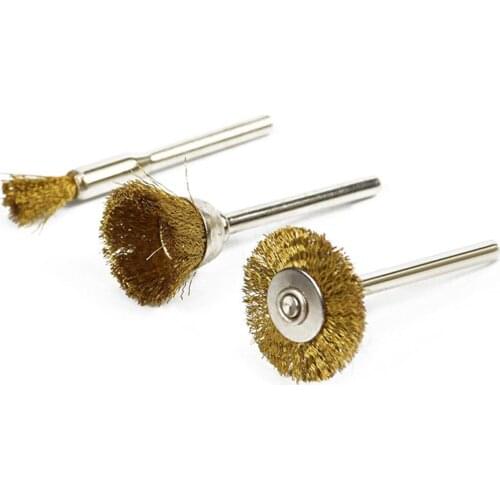 Polish Brushes Metal Polishing Brush For Electric Grinder Rotary Tool Dremel Accessories Rotary Drum Sanders Mandrels