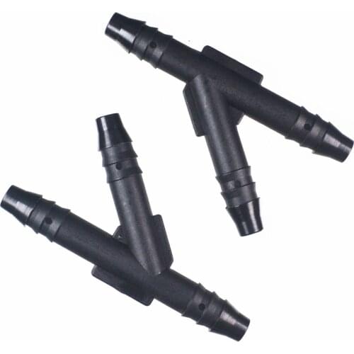 Car Styling Automotive For Fuel Pump Hose Y Type Fuel Line 3 Way Tee Quick Fitting