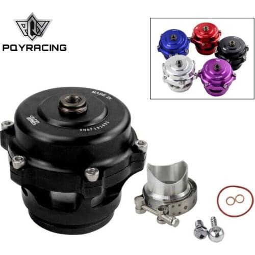 Universal Jdm 50mm V Band Blow Off Valve BOV Q Typer w/ Weld On Aluminum Flange With Logo PQY5765